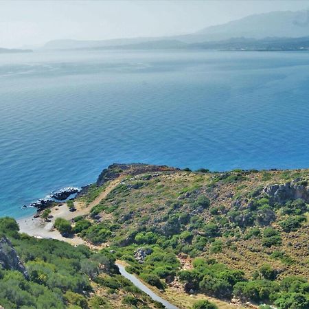 Villa Akrolithos With Private Pool Chania  Bagian luar foto