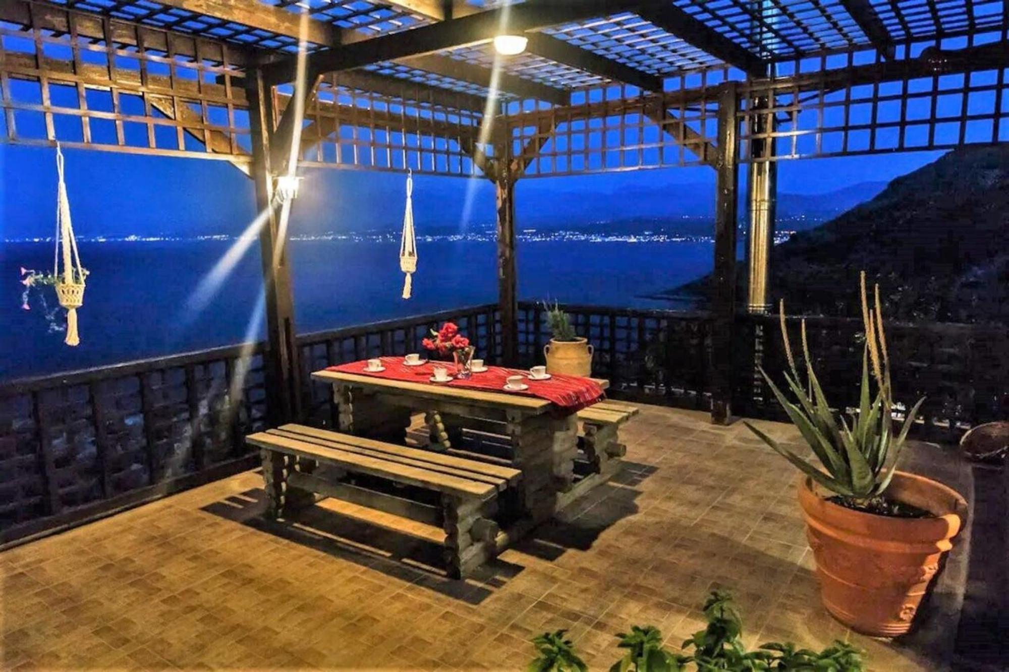 Villa Akrolithos With Private Pool Chania  Bagian luar foto