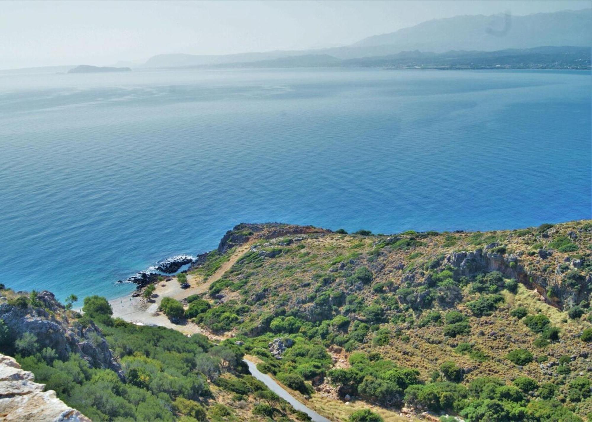 Villa Akrolithos With Private Pool Chania  Bagian luar foto